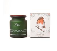 Meg Hawkins Ltd Fynbos Scented Candle - The Hearth Robin Design, Home Fragrance, 40 Hours Burn time