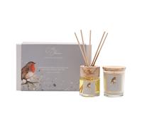 Meg Hawkins Mini Candle & Diffuser Gift Set - Orange & Cinnamon
