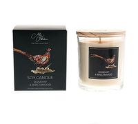 Meg Hawkins Pheasant Design Rosehip & Birchwood Fragrance Candle 250g
