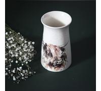 Meg Hawkins Small Ceramic Vase - Highland Cow Meg Hawkins Multicolor