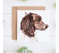 Meg Hawkins Spaniel Card