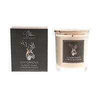 Meg Hawkins Stag Design Elderflower & Pear Blossom Fragrance Candle 250g