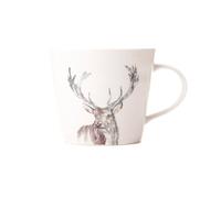 Meg Hawkins Stag Watercolour Design New Bone China Mug