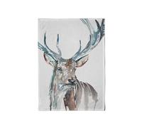 Meg Hawkins Stag Watercolour Design Tea Towel