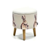 Meg Hawkins Storage Footstool - Hare