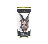 Meg Hawkins - The Donkey, Toffee & Fudge Biscuits, Chewy & Luxurious, 160 g Drum