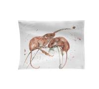 Meg Hawkins The Field | Field Mice Watercolour Design Cotton Tea Towel