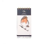Meg Hawkins 'The Hearth' Robin Watercolour Design Notepad