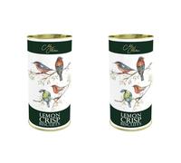 Meg Hawkins - The Lookout, Lemon Crisp Biscuits, Zesty & Delicate, 160 g Drum (Pack of 2)