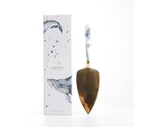 Meg Hawkins Whale Animal Watercolour Design Pastry Slice with New Bone China Handle and Stainless Steel | Gift Boxed