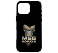 Meg Hunter Shark Tooth Collector Fossil Enthusiast Case for iPhone 16 Pro Max