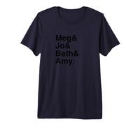 Meg Jo Beth Amy March Sisters Ampersand Classic Premium T-Shirt