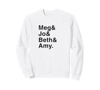 Meg Jo Beth Amy March Sisters Ampersand Classic Sweatshirt