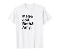 Meg Jo Beth Amy March Sisters Ampersand Classic T-Shirt