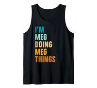 Meg Personalized Name Birthday Gift Idea Tank Top