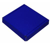 MEG4TEC 100 Pack Shipping Coloured Boxes Cardboard Large Letter PIP Mailing Gift Box (Dark Blue, MINI C7 (10cm x 10cm x 2cm))