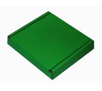 MEG4TEC 100 Pack Shipping Coloured Boxes Cardboard Large Letter PIP Mailing Gift Box (Green, MINI C7 (10cm x 10cm x 2cm))