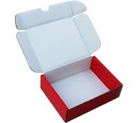 MEG4TEC 22 x Deal Or No Deal Game Red Boxes 17.5cm x 14cm x 6cm, 7" x 5.5" x 2.25" inch, 175mm x 140mm x 60mm Shipping Mailing Box