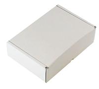 MEG4TEC 25 x WHITE BOXES C5 A5 SHIPPING PRESENTATION ☆ 25cm x 17.5cm x 7.5cm ☆ 10" x 7" x 3" ☆ FOR: PHOTO CARD POSTCARD PICTURE PERFUME CRAFTS CANDLE ☆