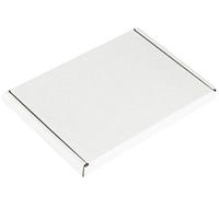 MEG4TEC 5 x DVD Large Letter Cardboard Shipping Mailing PIP Boxes White Colour 21cm x 14cm x 2cm