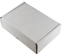 MEG4TEC 50 x WHITE BOXES ☆ SIZE : 10" x 7" x 3" (25cm x 17.5cm x 7.5cm) - FOR: A5/C5 SIZED CARDS, PHOTOS☆ SHIPPING PACKAGING CARDBOARD CARTON GIFT PARCEL