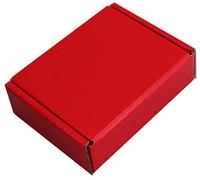MEG4TEC PINK BLACK BLUE RED WHITE BROWN CARDBOARD SMALL PARCEL BOXES SHIPPING MAILING GIFT STORAGE (7" x 5.5" x 2", RED, 100)