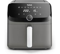 (Mega 7.5L - Grey) Easy Fry Mega, Air fryer, Extra-Large Capacity 7.5 L, 8 Preset Programs, Compact Size,EY855HG0, Grey