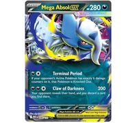 Mega Absol ex 086/132 Double Rare Pokemon Card | Mega Evolution Base Set | ME01 | Titan Authenticated