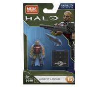 MEGA BLOCKS Agent Locke Halo Universe Figure
