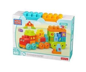 MEGA BLOCKS: FIRST BUILDERS ABC LEARNING TRAIN TODDLER BUILDING