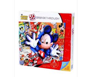 Mega Bloks 3D Breakthrough Disney Mickey Mouse Puzzle Jigsaw Mega Puzzles
