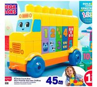 Mega Bloks Autobus Buduj I Licz Pojazd I Klocki Toy Zabawka