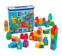 Mega Bloks Bag Of 30 Fisher Price Blocks Construction Game