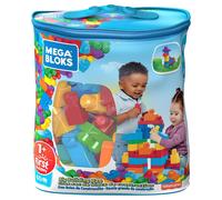 Mega Bloks Big Building Bag 60pc Blue