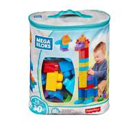 Mega Bloks Big Building Bag 80pcs (Blue)