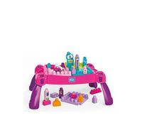 Mega Bloks Build &Amp; Learn Table Pink One Colour