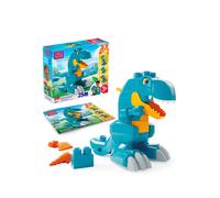 MEGA BLOKS Fisher-Price 3-in-1 Build & Chomp Dinosaur T-Rex Block Toy
