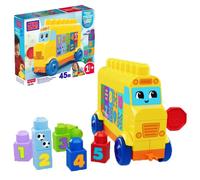 Mega Bloks Bus Interlocking Numbers Construction Game