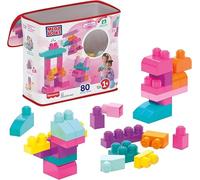 Mega Construx First Bulders Big Building Pink Bag 80 Pieces