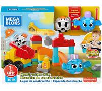 Mega Bloks First Builders Peek A Blocks Construction Site 30 pieces
