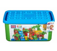 Mega Bloks First Builders Safari Animals Large Tub Town Fisher Price 100+