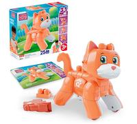 MEGA BLOKS Fisher-Price 3-in-1 Rolling Kitten Building Block Toy