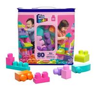 Mega Construx First Bulders Big Building Pink Bag 80 Pieces