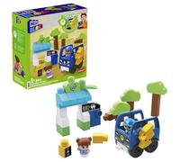 Green Town Playset Bus Eco Brick Construction 34 Pieces MEGA BLOKS HDX90