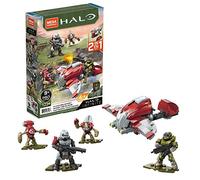 Mega Construx 900 GVP42 EA Mega Bloks Halo Hijacked Ghost Small Vehicle, red