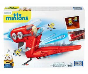 MEGA BLOKS MINIONS SUPER-VILLAIN JET DESPICABLE ME 472PCS
