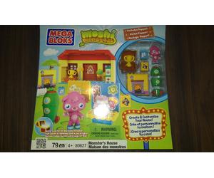 Mega Bloks Moshi Monsters 80627 Monsters House set - New