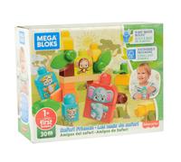 Mega Bloks Safari Friends Building Set Plant Based Blocks 30pc