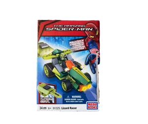 mega bloks The amazing Spider Man Lizard Racer 91325 set Rare