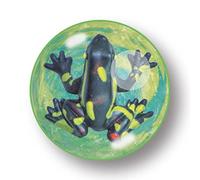 Mega Bounce - Frog from Deluxebase. A large bouncy ball with an animal figurine inside, a great toy for kids